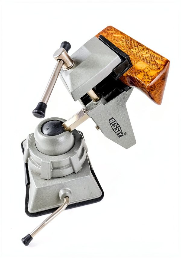 BESSEY Vacuum Base Vise Silver Aluminum Bench Vise BV-VB Compact-12