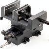 WEN Cross Vise 4.25-Inch Vise with Compound Slide Black Cast Iron-1