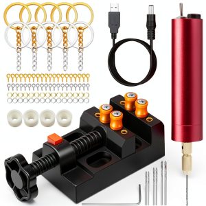 Electric Resin Drill Set YASPIT Pin Vise for Jewelry Casting 210PCS-0