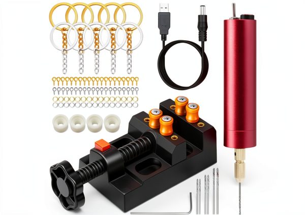 Electric Resin Drill Set YASPIT Pin Vise for Jewelry Casting 210PCS-0
