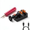 Electric Resin Drill Set YASPIT Pin Vise for Jewelry Casting 210PCS-2