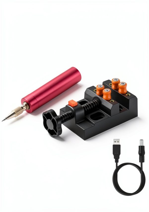 Electric Resin Drill Set YASPIT Pin Vise for Jewelry Casting 210PCS-2