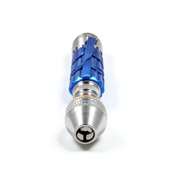 Hand Pin Vise by Mio 110 with 16 Drill Bits Blue Precision Tool-1