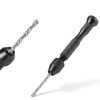 Hand Drill Set Harqa Pin Vise with 10 Bits, 600 Screws, 15 Rings-2