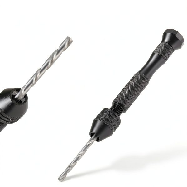 Hand Drill Set Harqa Pin Vise with 10 Bits, 600 Screws, 15 Rings-2