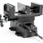 WEN Cross Vise 4.25-Inch Vise with Compound Slide Black Cast Iron-0