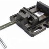 WEN Drill Press Vise 3-Inch Cast Iron Bench Vise with 4 Mounting Slots-1