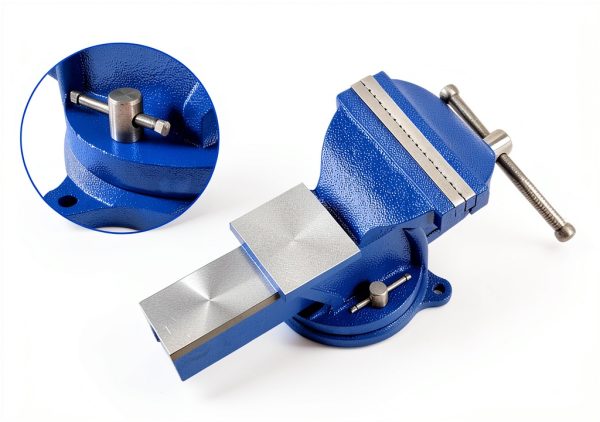 Bench Vise Heavy Duty 6 inch Table Clamp D LIAN DONG Steel 360° Swivel-4