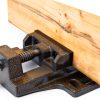 WEN Drill Press Vise 3-Inch Cast Iron Bench Vise with 4 Mounting Slots-2