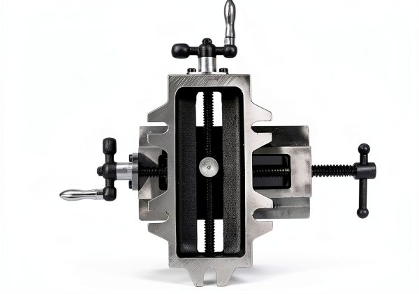 WEN Cross Vise 4.25-Inch Vise with Compound Slide Black Cast Iron-4