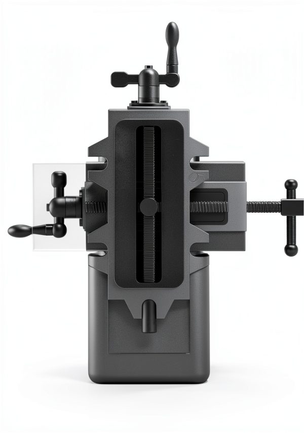 WEN Cross Vise 4.25-Inch Vise with Compound Slide Black Cast Iron-5