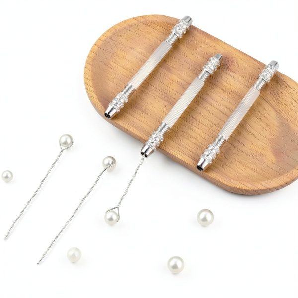 4 Pcs Double-Ended Pin Vise Xthrotsenk Aluminum Drill Set for Jewelry-3