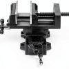 WEN Cross Vise 4.25-Inch Vise with Compound Slide Black Cast Iron-6