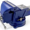 Bench Vise Heavy Duty 6 inch Table Clamp D LIAN DONG Steel 360° Swivel-0