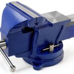 Bench Vise Heavy Duty 6 inch Table Clamp D LIAN DONG Steel 360° Swivel-0
