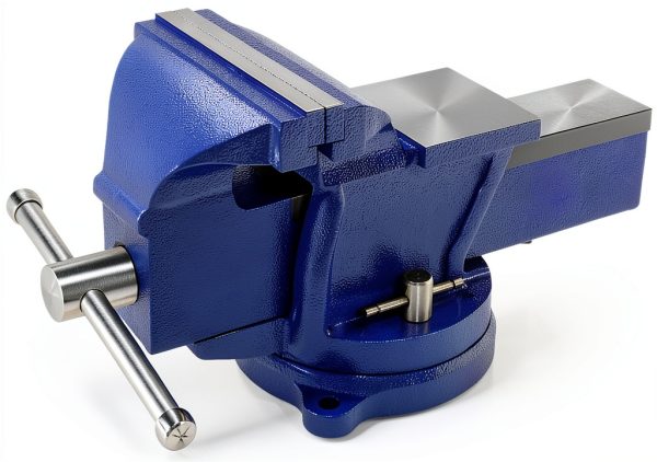 Bench Vise Heavy Duty 6 inch Table Clamp D LIAN DONG Steel 360° Swivel-0