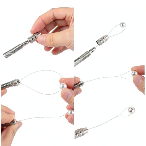 4 Pcs Double-Ended Pin Vise Xthrotsenk Aluminum Drill Set for Jewelry-2