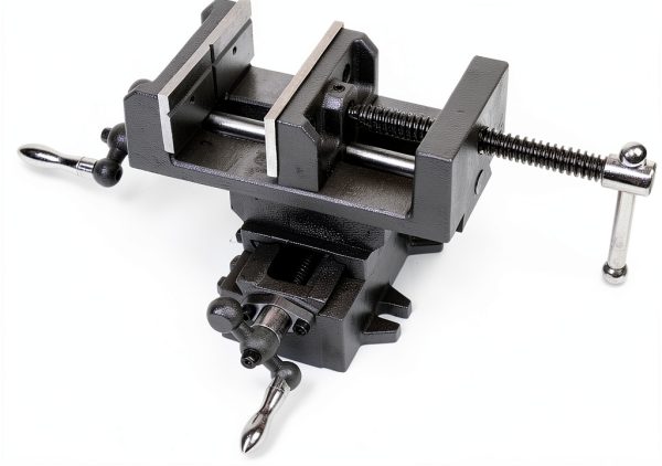 WEN Cross Vise 4.25-Inch Vise with Compound Slide Black Cast Iron-7