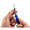 Hand Pin Vise by Mio 110 with 16 Drill Bits Blue Precision Tool-3
