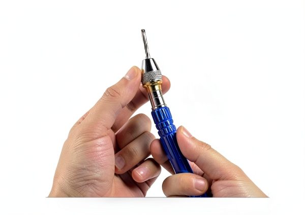 Hand Pin Vise by Mio 110 with 16 Drill Bits Blue Precision Tool-3
