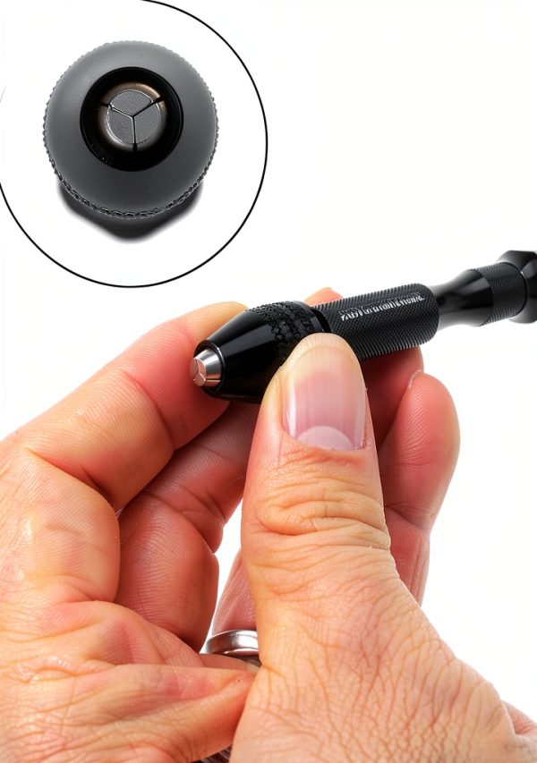 Precision Pin Vise Hand Drill AUTOTOOLHOME Mini with 25 HSS Twist Bits-6