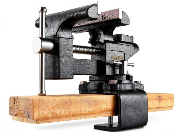 Bench Vise Kitvance 6-Inch Heavy Duty Forged Steel with Pipe Jaw-0