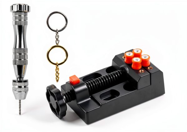 Hand Drill Pin Vise Kit by LEOBRO Adjustable Vise with Supplies-1