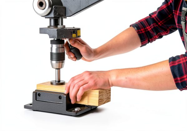 Drill Press Vise ZTUKOMN 4" Bench Vise with Quick‑Adjust Jaw and-5