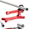 Portable Pipe Vise by VEVOR Lightweight Aluminum 1/8"-1-1/2" Clamp-1
