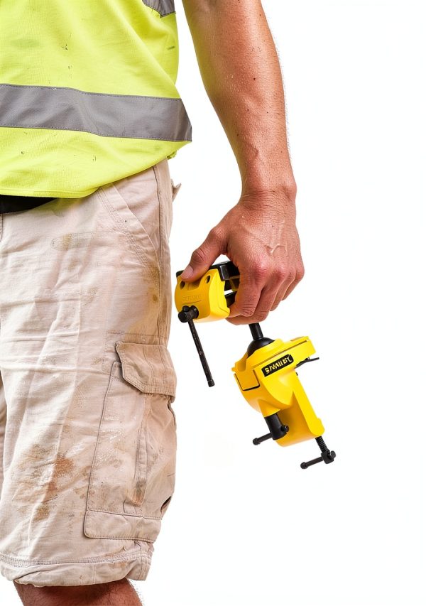 Stanley 1-83-069 MaxSteel Multi Angle Hobby Vice Yellow Black-11