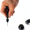 Precision Pin Vise Hand Drill AUTOTOOLHOME Mini with 25 HSS Twist Bits-1
