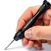 Precision Pin Vise Hand Drill AUTOTOOLHOME Mini with 25 HSS Twist Bits-7