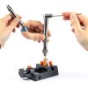 Hand Drill Pin Vise Kit by LEOBRO Adjustable Vise with Supplies-7