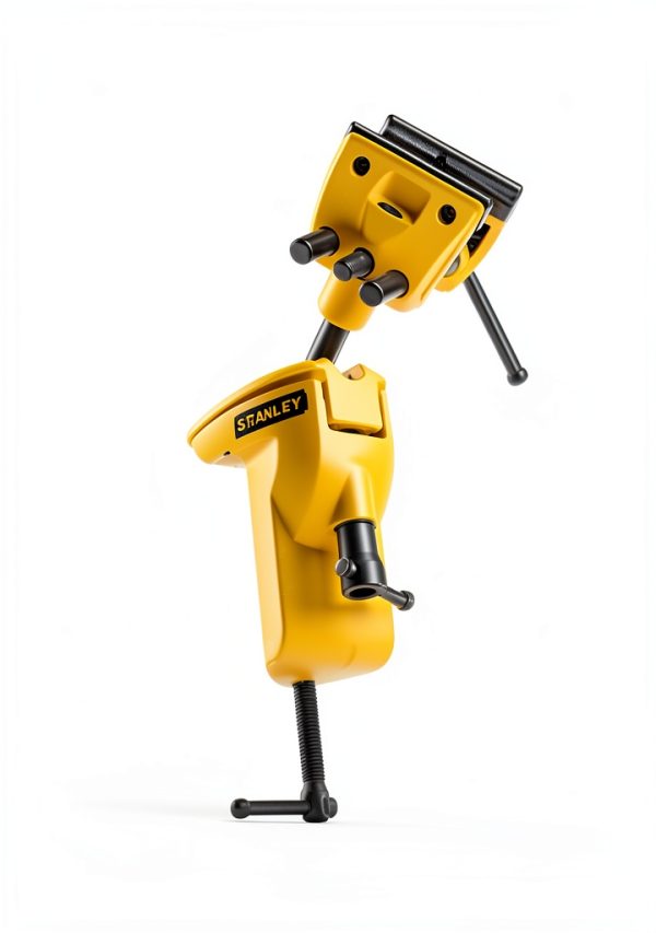 Stanley 1-83-069 MaxSteel Multi Angle Hobby Vice Yellow Black-7
