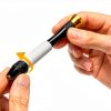 Pin Vise Hand Drill Korwuira Stainless Steel with 22pcs Bits Golden-3