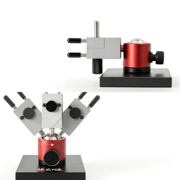 Mini Vise Table Clamp by Kojintora – 360° Rotating Aluminum, 0-2.48"-1