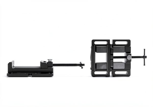 Drill Press Vise ZTUKOMN 4" Bench Vise with Quick‑Adjust Jaw and-1