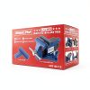 Heavy Duty Bench Vise 4.5 Inch: Table Clamp Woodworking Vice Press Drill Tools Workbench Wood Metal Pipe Work Shop Block Swivel Slide Cross Welding Machine Kit Milling Grip Precision Magnetic Jaw Pad-8