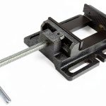 WEN Drill Press Vise 4-Inch Cast Iron Bench Vise with 500 PSI Strength-0