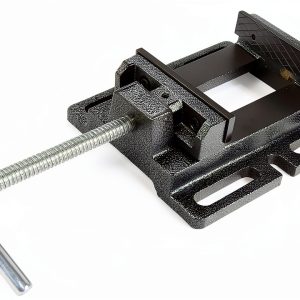 WEN Drill Press Vise 4-Inch Cast Iron Bench Vise with 500 PSI Strength-0