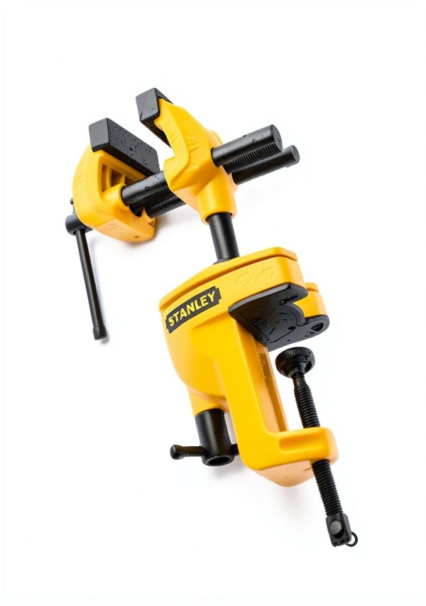 Stanley 1-83-069 MaxSteel Multi Angle Hobby Vice Yellow Black-10