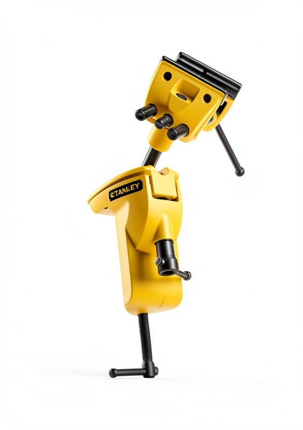 Stanley 1-83-069 MaxSteel Multi Angle Hobby Vice Yellow Black-17